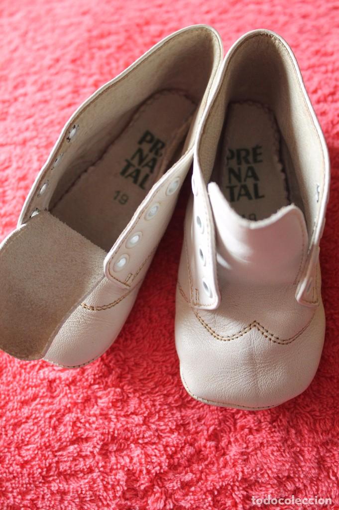 Vintage: BOTAS BEBE PRENATAL A&Ntilde;O 1980 - Foto 3