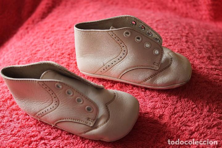 Vintage: BOTAS BEBE PRENATAL A&Ntilde;O 1980 - Foto 4