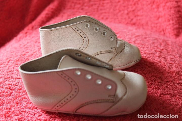 Vintage: BOTAS BEBE PRENATAL A&Ntilde;O 1980 - Foto 7