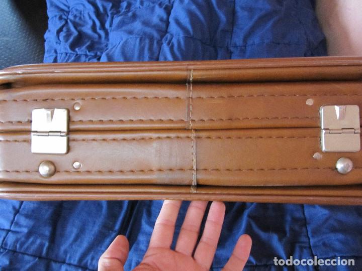 Vintage: Maleta antigua marron - Foto 3
