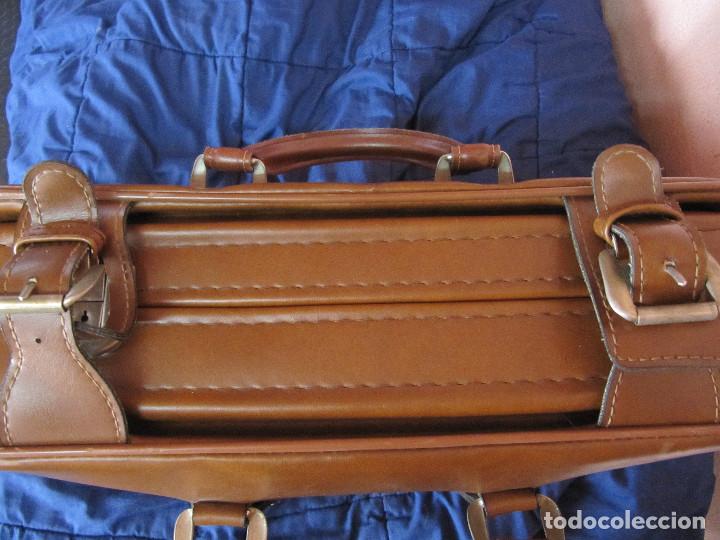 Vintage: Maleta antigua marron - Foto 6