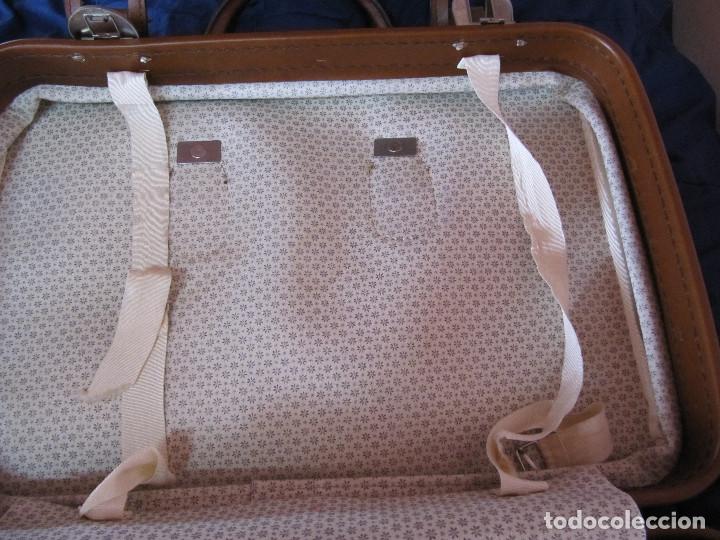 Vintage: Maleta antigua marron - Foto 9