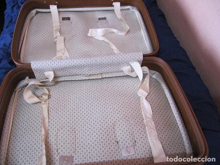 Vintage: Maleta antigua marron - Foto 11