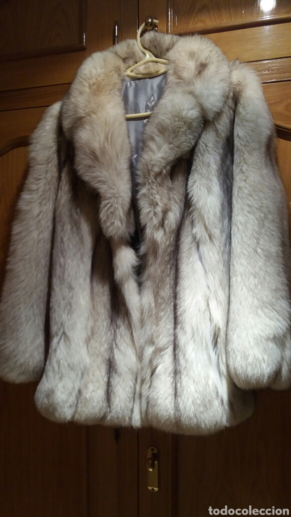 Vintage: CHAQUETON DE ZORRO BLANCO - Foto 1