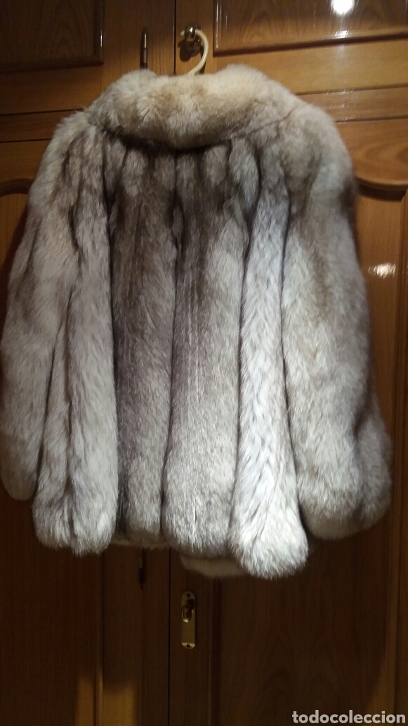 Vintage: CHAQUETON DE ZORRO BLANCO - Foto 5