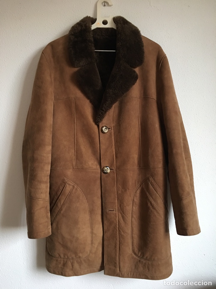 Antigua pelliza de hombre de piel- años 60-70 t - Vendido en Venta Directa  - 105848032