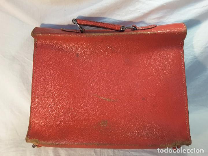 Vintage: Cartera de cuero, a&ntilde;os 60 - Foto 2