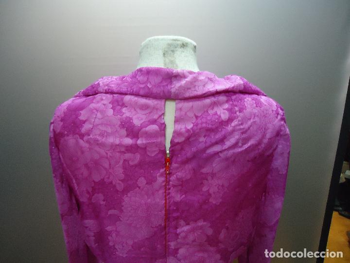Vintage: VESTIDO ESTAMPADO A&Ntilde;OS 70 - Foto 3