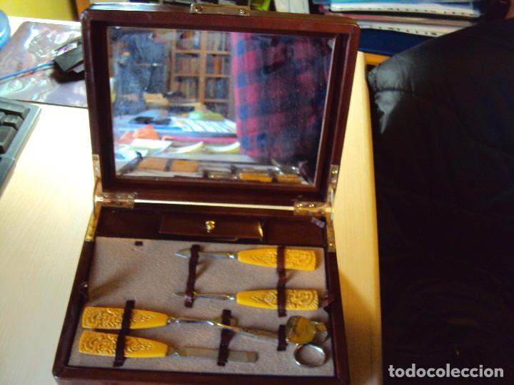 Vintage: ANTIGUO JUEGO PARA MANOS - Foto 2