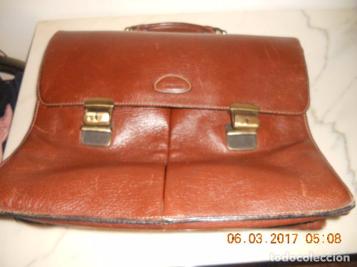 antiguo maletín portafolios de piel ( samsoni - Buy Vintage Accessories at  todocoleccion - 78656841