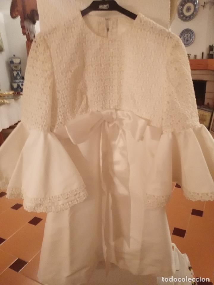Vintage: Traje y tocado de novia - Foto 3