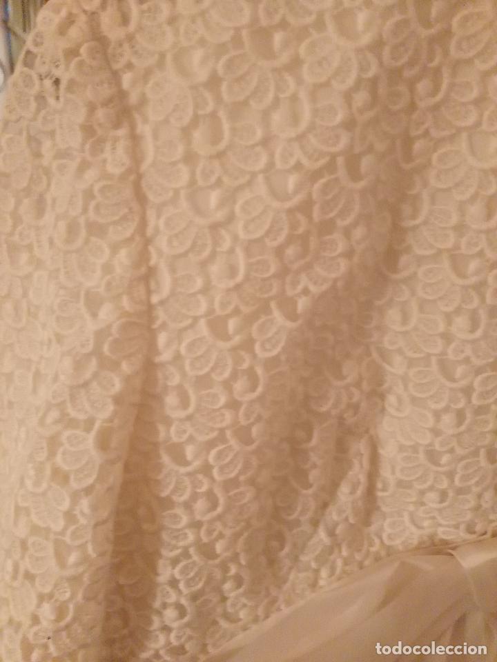 Vintage: Traje y tocado de novia - Foto 4
