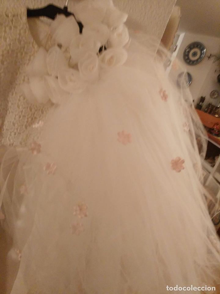 Vintage: Traje y tocado de novia - Foto 5