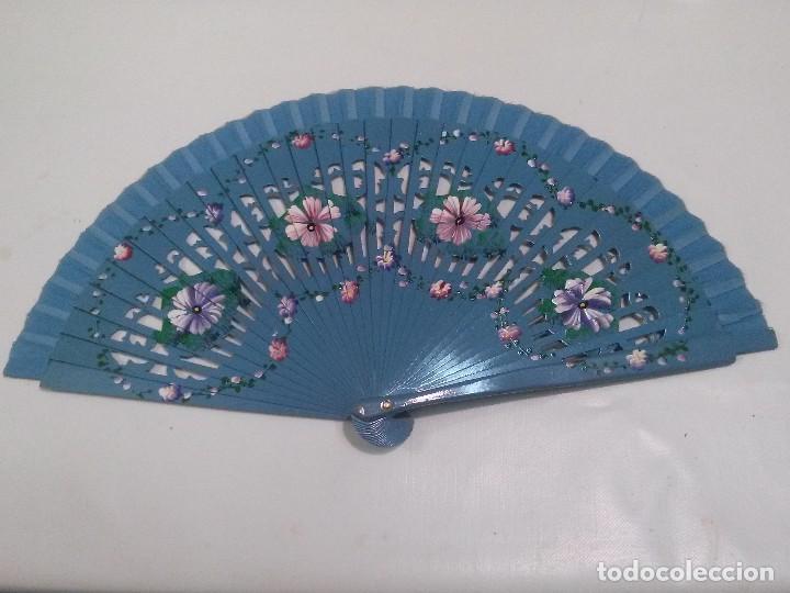 Vintage: abanico pintado a mano - Foto 1