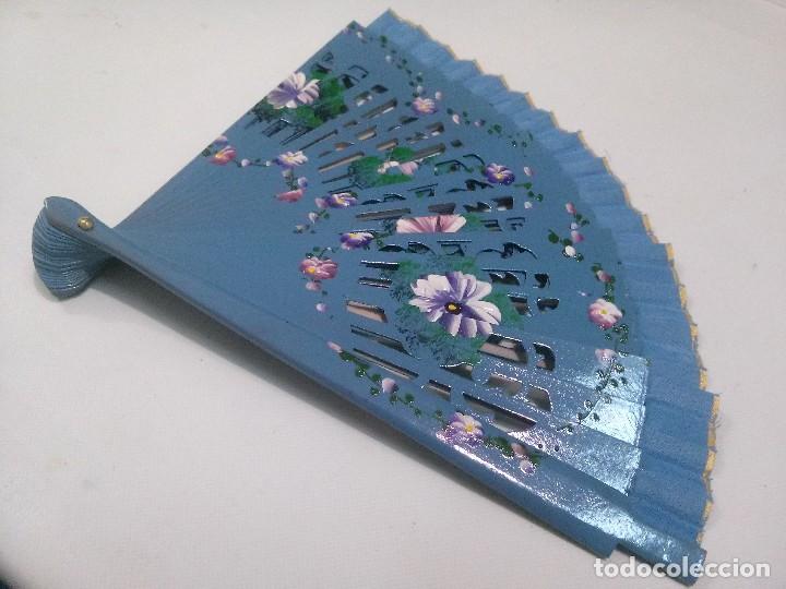 Vintage: abanico pintado a mano - Foto 2