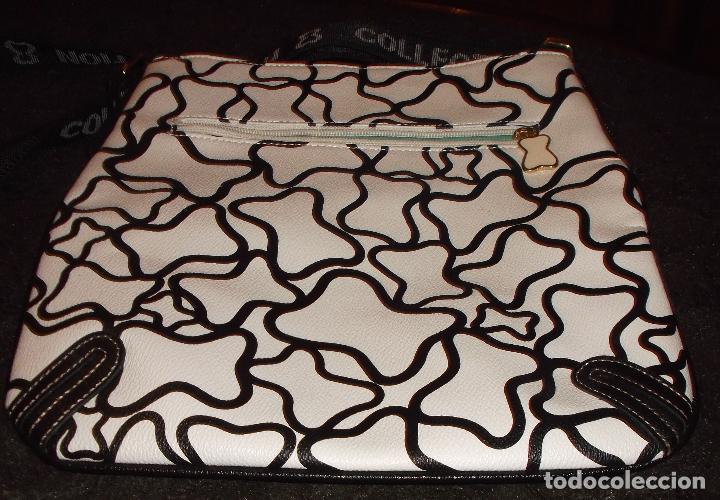 Vintage: bolso blanco y negro dibujos tous - Foto 2
