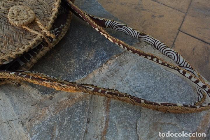 Vintage: BOLSO DE ESPARTO - Foto 4