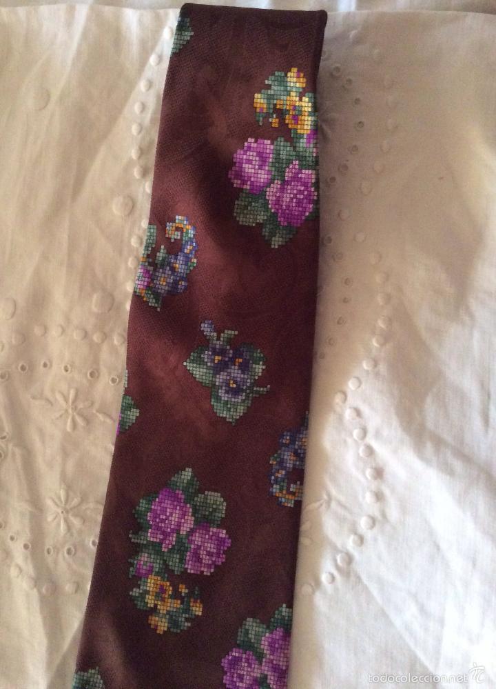 Vintage: PRECIOSA CORBATA DE SEDA LEONARD PARIS N 67841 - Foto 3