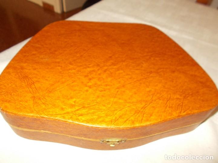 Vintage: JUEGO DE TOCADOR DE ALPACA BLANCA - Foto 7