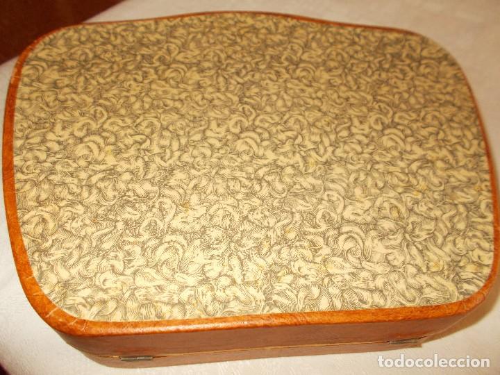 Vintage: JUEGO DE TOCADOR DE ALPACA BLANCA - Foto 8