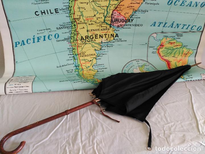 Vintage: Sombrilla, paraguas art deco - Foto 4
