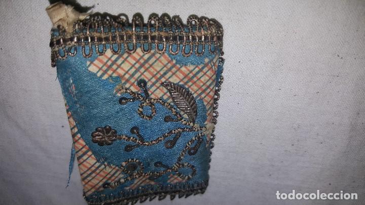 Vintage: SOBRECITO CARTAS CON ADORNOS DE PLATA - Foto 3