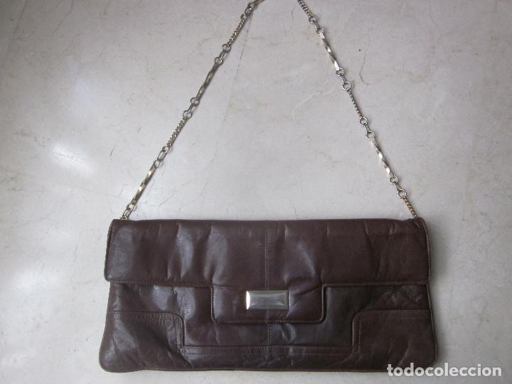 Vintage: BOLSO DE PIEL VINTAGE - Foto 2