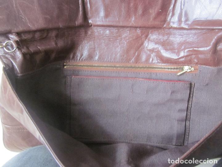 Vintage: BOLSO DE PIEL VINTAGE - Foto 3