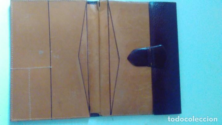 Vintage: Cartera billetero de caballero de piel - Foto 4