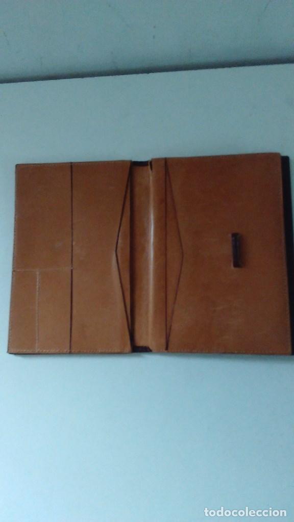 Vintage: Cartera billetero de caballero de piel - Foto 7