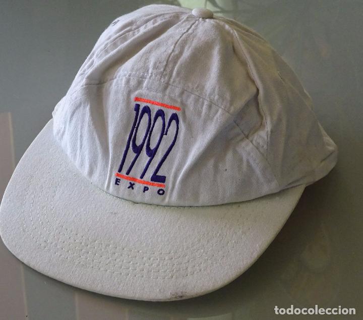 Vintage: GORRA DE LA EXPO 92 1992 SE SEVILLA. REGULABLE. 60 GR - Foto 2