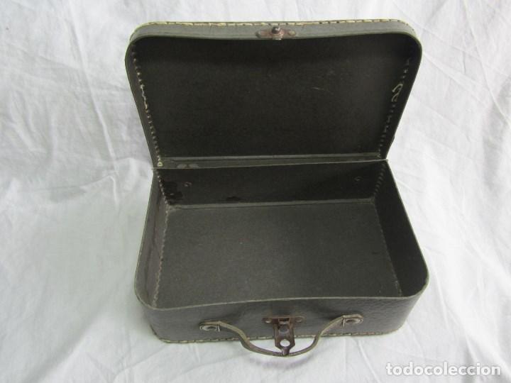 Vintage: Cab&aacute;s escolar de cart&oacute;n imitando piel - Foto 12