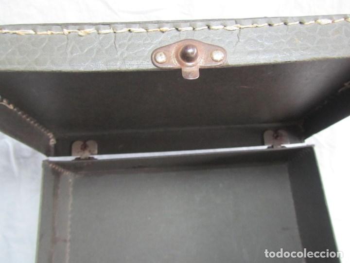 Vintage: Cab&aacute;s escolar de cart&oacute;n imitando piel - Foto 14