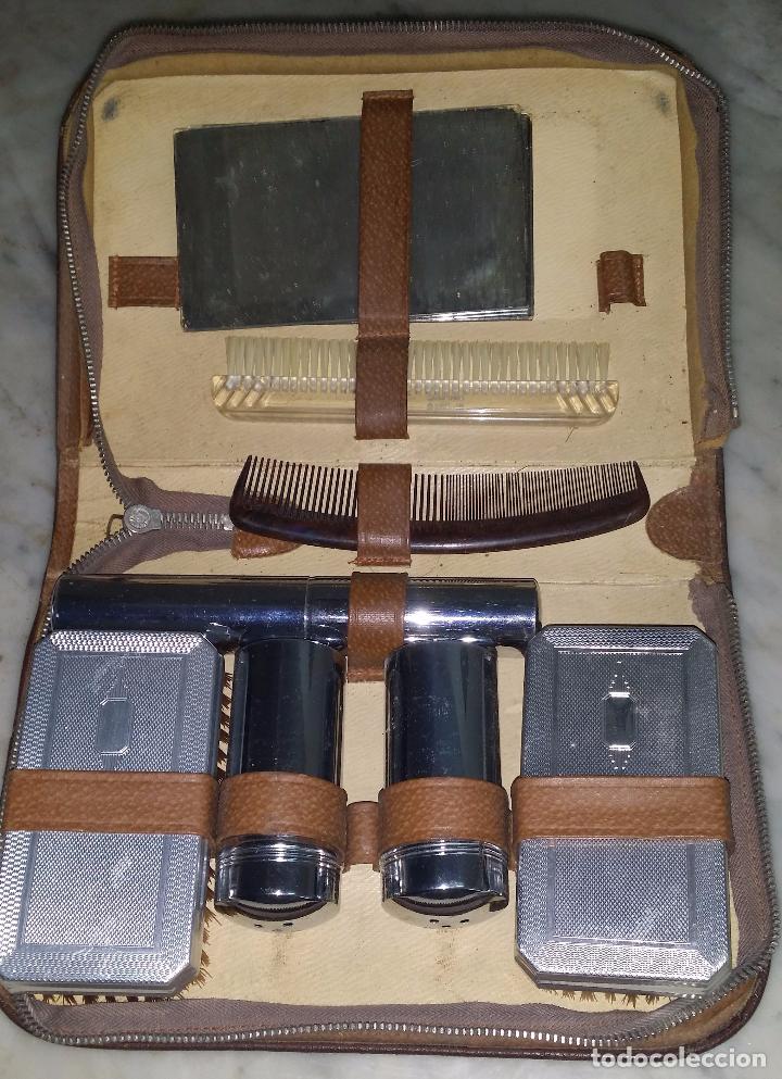 Vintage: Estuche neceser de viaje - Foto 2
