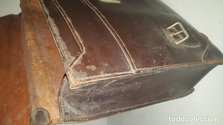 Vintage: MALETIN ANTIGUO CUERO - Foto 7