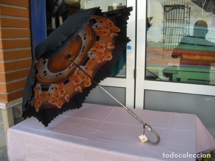 Vintage: SOMBRILLA DE DOBLE TEJIDO - Foto 10