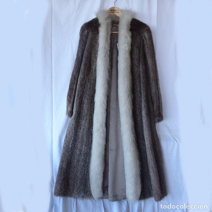Vintage: Abrigo de piel de marmota. - Foto 2