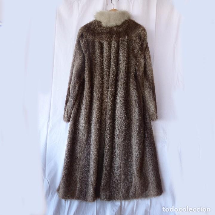 Vintage: Abrigo de piel de marmota. - Foto 3