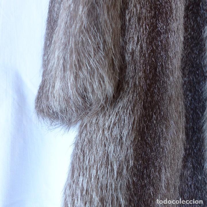Vintage: Abrigo de piel de marmota. - Foto 10