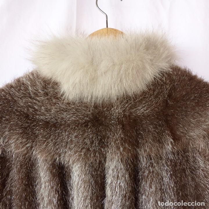 Vintage: Abrigo de piel de marmota. - Foto 15