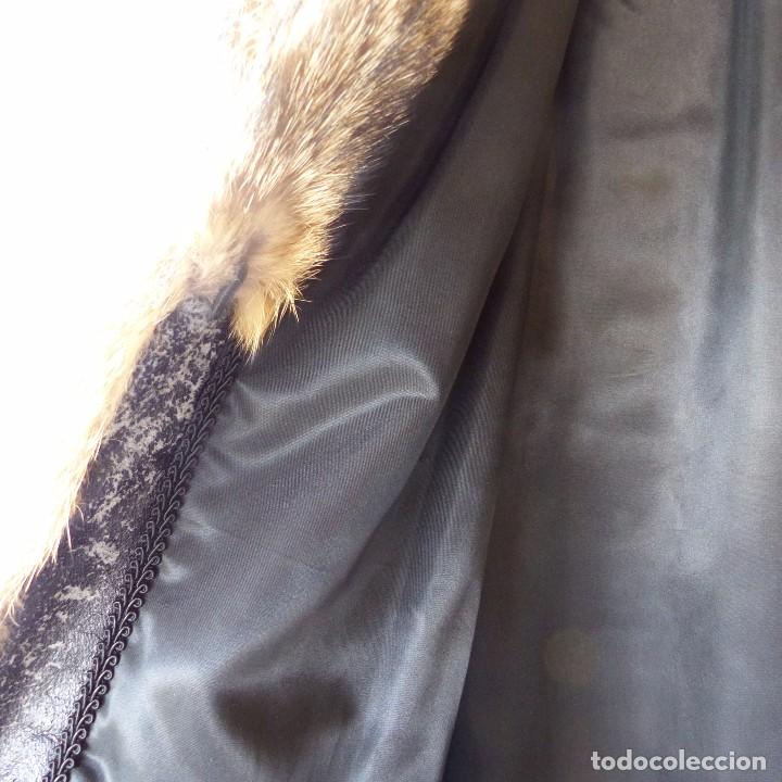 Vintage: Abrigo de piel de lobo. - Foto 3
