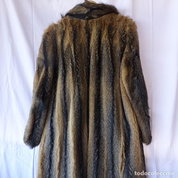 Vintage: Abrigo de piel de lobo. - Foto 5