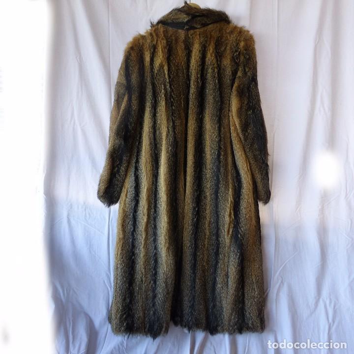 Vintage: Abrigo de piel de lobo. - Foto 6