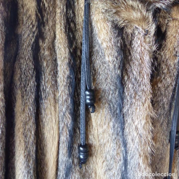 Vintage: Abrigo de piel de lobo. - Foto 10