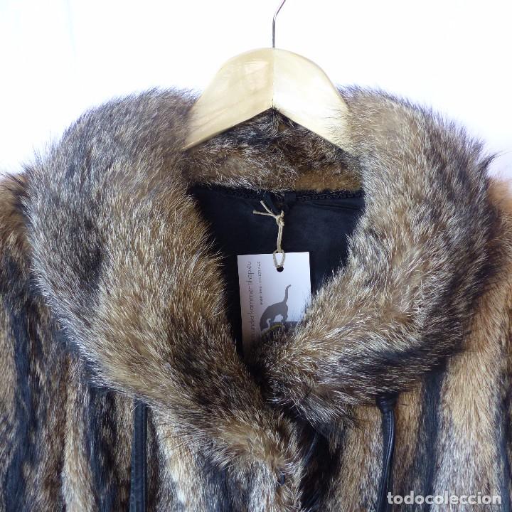 Vintage: Abrigo de piel de lobo. - Foto 11