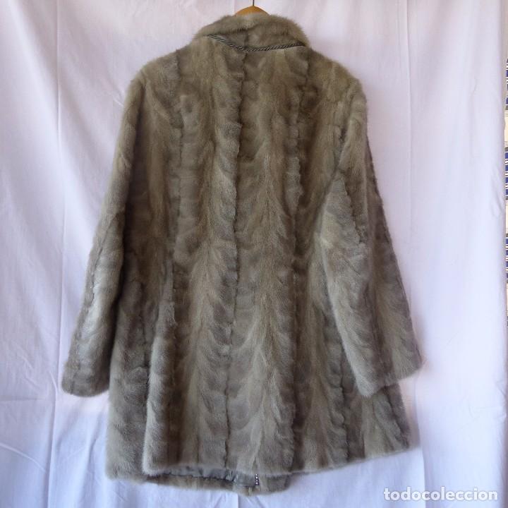 Vintage: Abrigo de piel de visón gris? - Foto 3 - 92873315