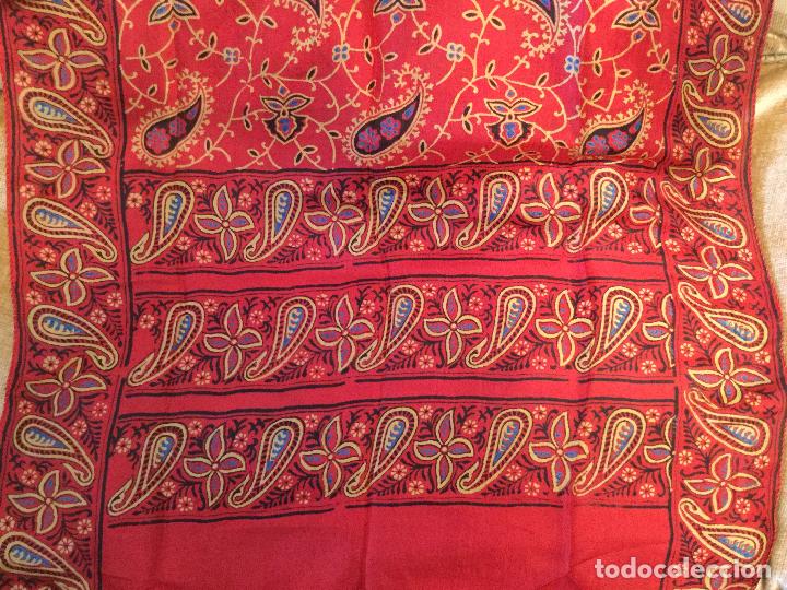 Vintage: FOULARD VINTAGE SEDA NATURAL - Foto 2