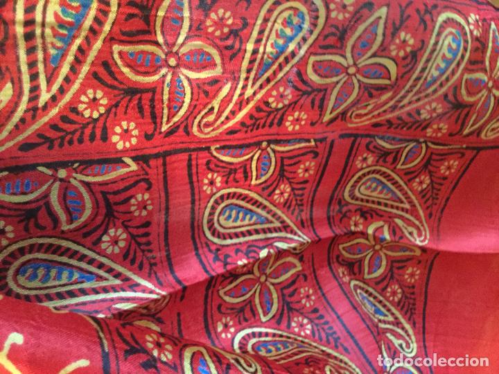 Vintage: FOULARD VINTAGE SEDA NATURAL - Foto 6