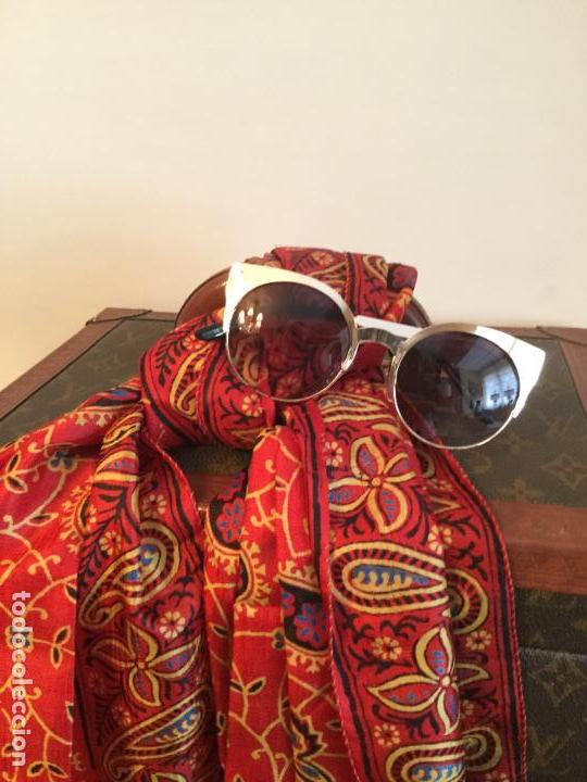 Vintage: FOULARD VINTAGE SEDA NATURAL - Foto 8