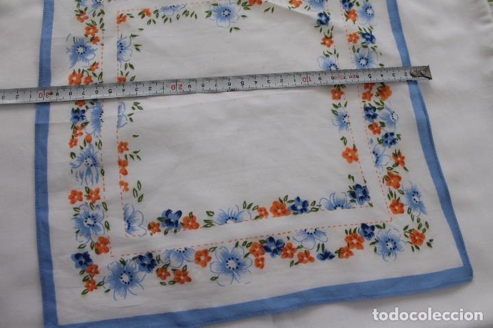 Vintage: PA&Ntilde;UELO DE ALGODON FLOREADO - Foto 5
